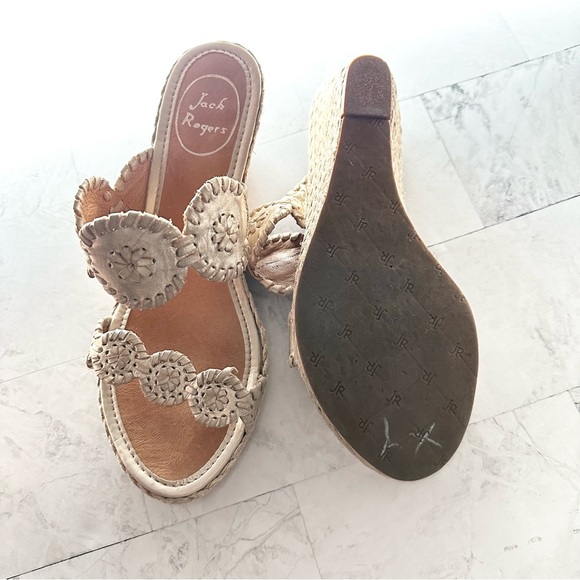 Jack Rogers Lauren Wedge Slide Sandal - Picture 6 of 9